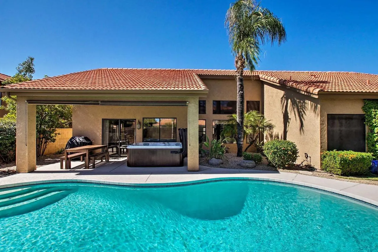 Scottsdale Family Home With Private Pool And Hot Tub! Phoenix Nyaraló